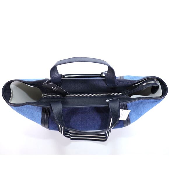 Kate Spade Rosie Large Tote - Two-Tone Denim - NWT - Picture 7 of 10